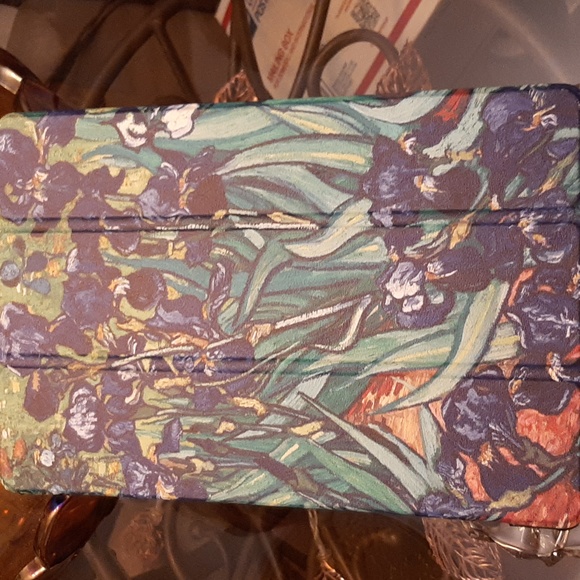 💼Lex Altern Magnetic iPad Cover- Beautiful! Iris Pattern-New without Tags - Picture 3 of 11